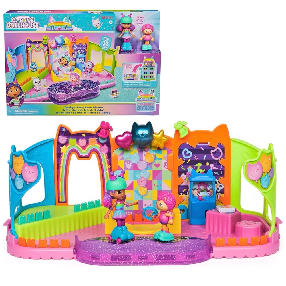 Dreamy Dollhouse Party Room playset
